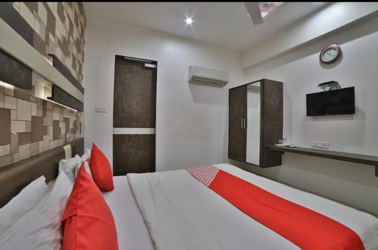 جاندي نجر Hotel Green Apple المظهر الخارجي الصورة